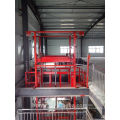 lift equipment hydraulic vertical underground garage lift